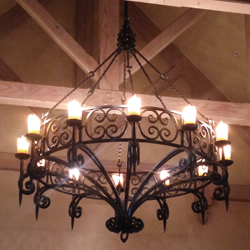 traditional style chandelier
